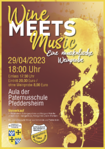 Wine Meets Music 29.04.2023 Paternusschule